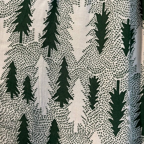 Maeve Long Sleeve Blouse Pine Tree Print - Size 4 - Picture 2 of 6
